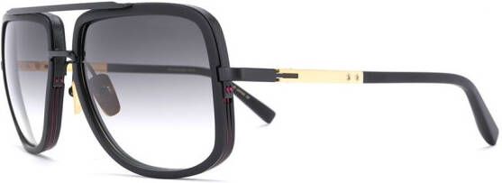 Dita Eyewear Zonnebril met oversized montuur Zwart