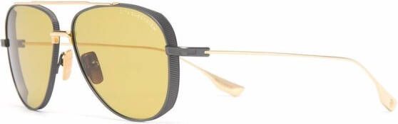 Dita Eyewear Zonnebril met piloten montuur Zwart
