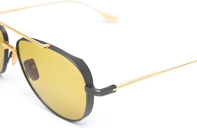 Dita Eyewear Zonnebril met piloten montuur Zwart