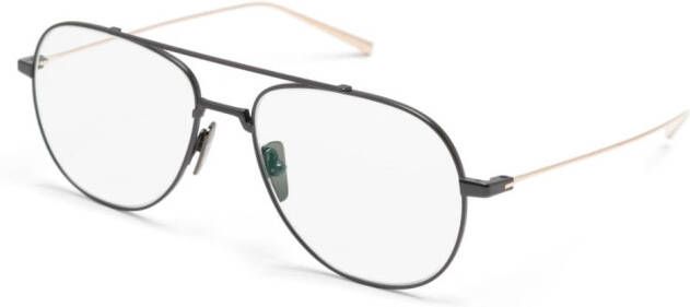 Dita Eyewear Zonnebril met piloten montuur Zwart