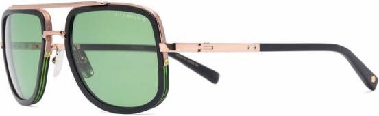 Dita Eyewear Zonnebril met piloten montuur Zwart