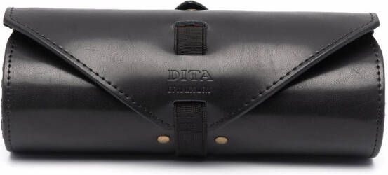 Dita Eyewear Zonnebril met piloten montuur Zwart