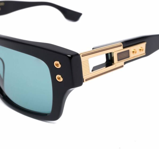 Dita Eyewear Zonnebril met rechthoekig montuur Zwart