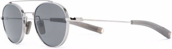 Dita Eyewear Zonnebril met rond montuur Zilver