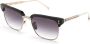 Dita Eyewear Zonnebril met vierkant montuur Goud - Thumbnail 2