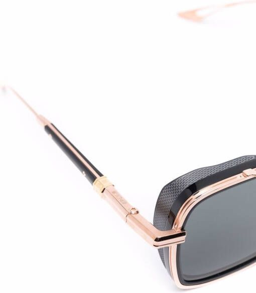 Dita Eyewear Zonnebril met vierkant montuur Goud