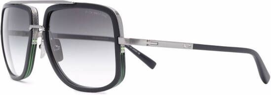 Dita Eyewear Zonnebril met vierkant montuur Zilver