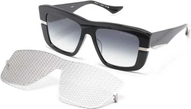 Dita Eyewear Zonnebril met vierkant montuur Zwart
