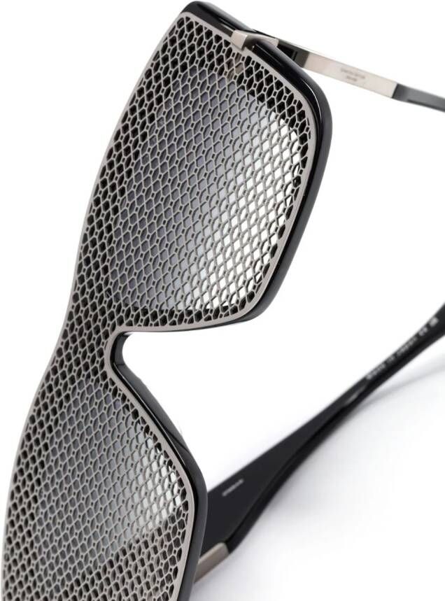 Dita Eyewear Zonnebril met vierkant montuur Zwart