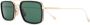Dita Eyewear Zonnebril met vierkant montuur Zwart - Thumbnail 2