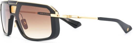 Dita Eyewear Zonnebril met vierkant montuur Zwart