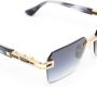 Dita Eyewear Zonnebril zonder montuur Goud - Thumbnail 3