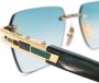 Dita Eyewear Zonnebril zonder montuur Groen - Thumbnail 3