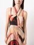 DKNY Maxi-jurk met abstract patroon Zwart - Thumbnail 5