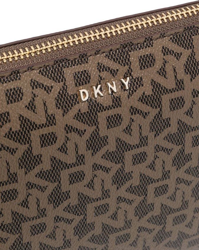 DKNY Bryant crossbodytas met logoprint Bruin