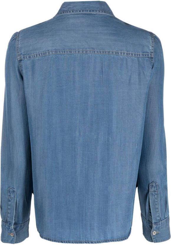 DKNY Button-up blouse Blauw