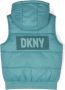 Dkny Kids Bodywarmer met logo Blauw - Thumbnail 2