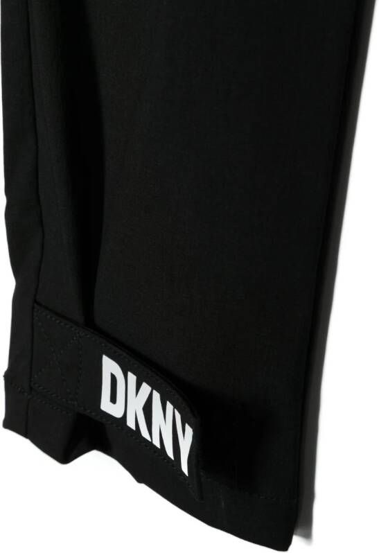 Dkny Kids Broek met elastische taille Zwart