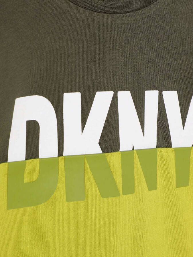 Dkny Kids Sweater met colourblocking Groen