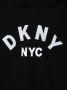Dkny Kids Hoodiejurk met logoprint Zwart - Thumbnail 3