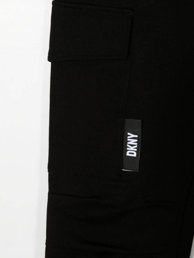 Dkny Kids Joggingbroek met cargo zak Zwart