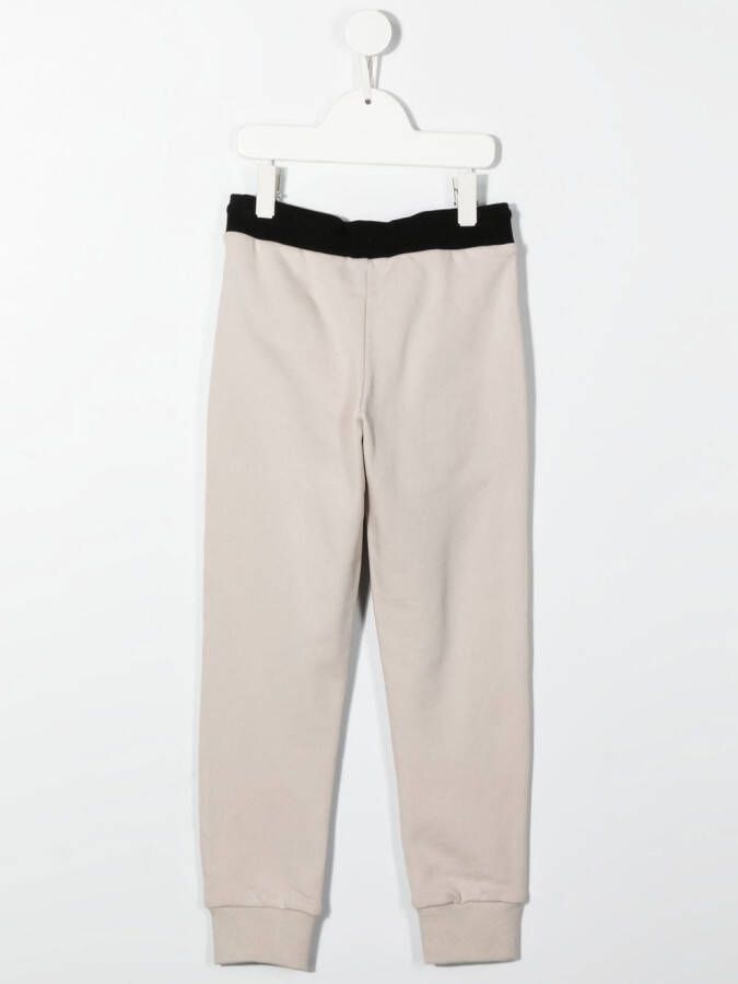 Dkny Kids Joggingbroek met logoprint Beige