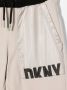 Dkny Kids Joggingbroek met logoprint Beige - Thumbnail 3