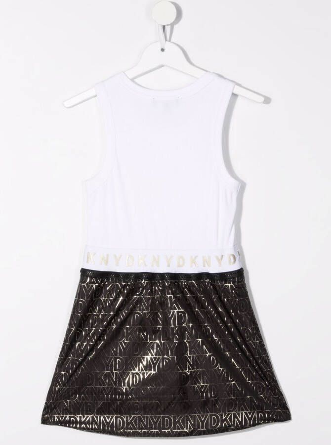 Dkny Kids Jurk met afneembare rok Wit