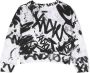 Dkny Kids Katoenen sweater Wit - Thumbnail 2