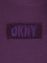 Dkny Kids T-shirt met logopatch Paars - Thumbnail 3