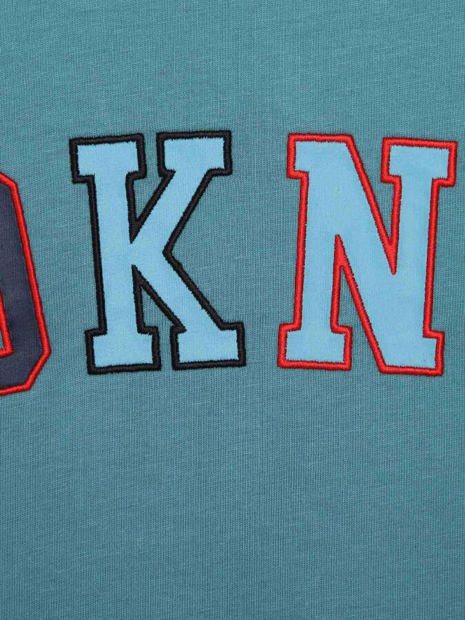 Dkny Kids T-shirt met logopatch Blauw