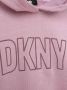 Dkny Kids Hoodie met logoprint Roze - Thumbnail 3