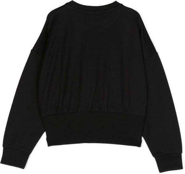 Dkny Kids Sweater met logoprint Zwart