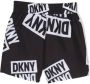 Dkny Kids Zwembroek met logoprint Zwart - Thumbnail 2
