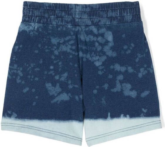 Dkny Kids Shorts met tie-dye print Blauw