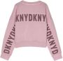 Dkny Kids Sweater met logoprint Paars - Thumbnail 2