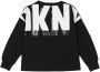 Dkny Kids Sweater met logoprint Zwart - Thumbnail 2