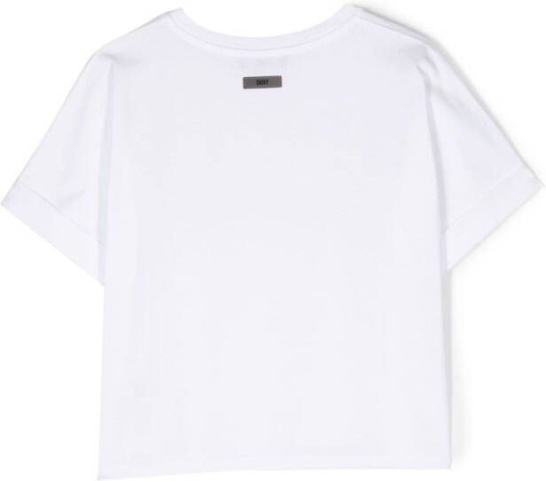 Dkny Kids T-shirt met logoprint Wit