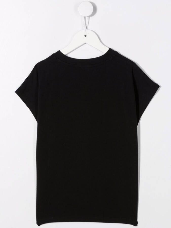 Dkny Kids T-shirt met logoprint Zwart