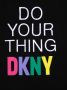 Dkny Kids T-shirt met logoprint Zwart - Thumbnail 3
