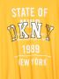 Dkny Kids T-shirtjurk met logoprint Geel - Thumbnail 3