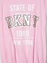 Dkny Kids T-shirtjurk met logoprint Roze - Thumbnail 3