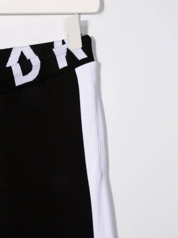 Dkny Kids Trainingsbroek met logostreep Zwart