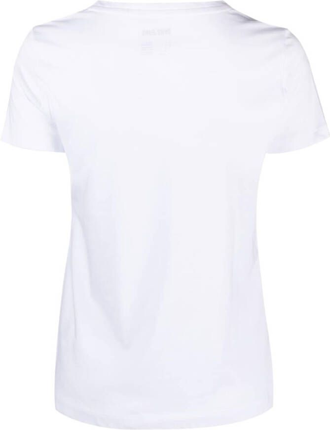 DKNY T-shirt met logo Wit