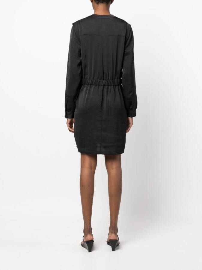 DKNY Midi-jurk met zakken Zwart