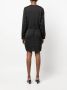 DKNY Midi-jurk met zakken Zwart - Thumbnail 4