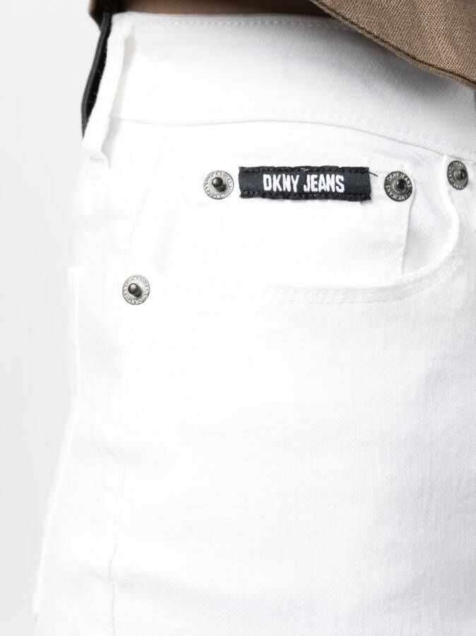 DKNY Straight jeans Wit