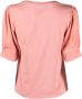 DKNY Katoenen T-shirt Roze - Thumbnail 2