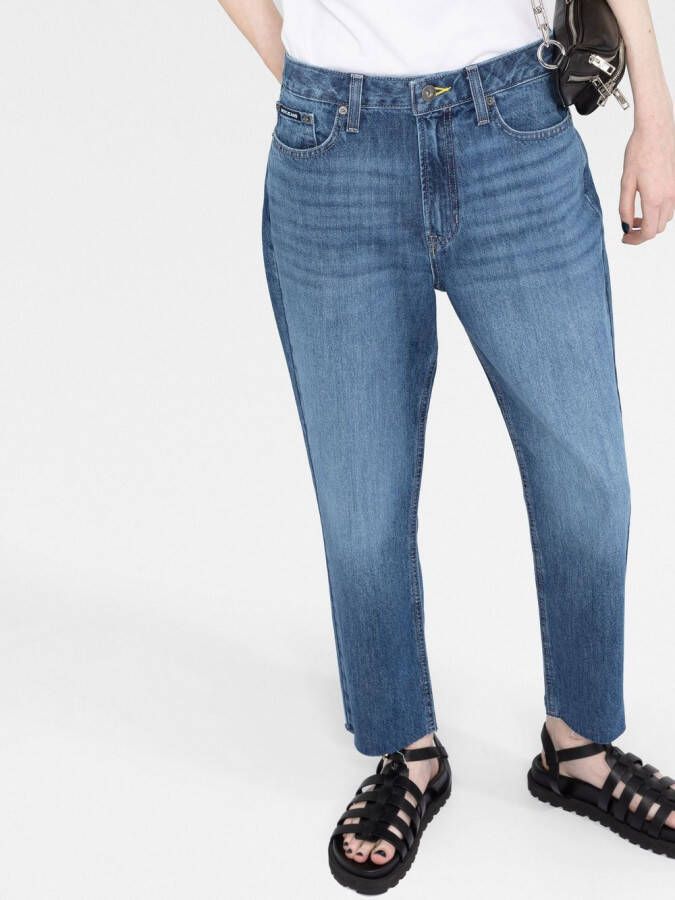 DKNY Straight jeans Blauw