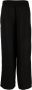 DKNY straight-leg drawstring-fastening trousers Zwart - Thumbnail 2
